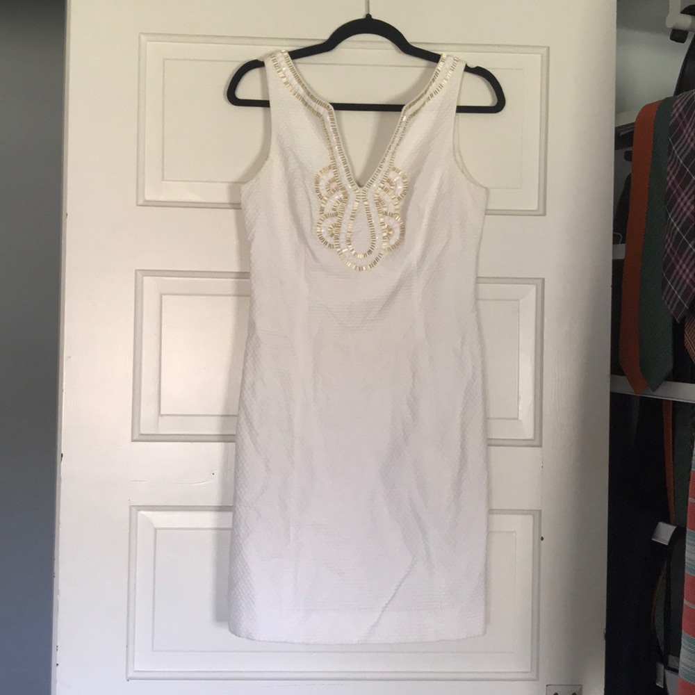 White Lilly Pulitzer shift